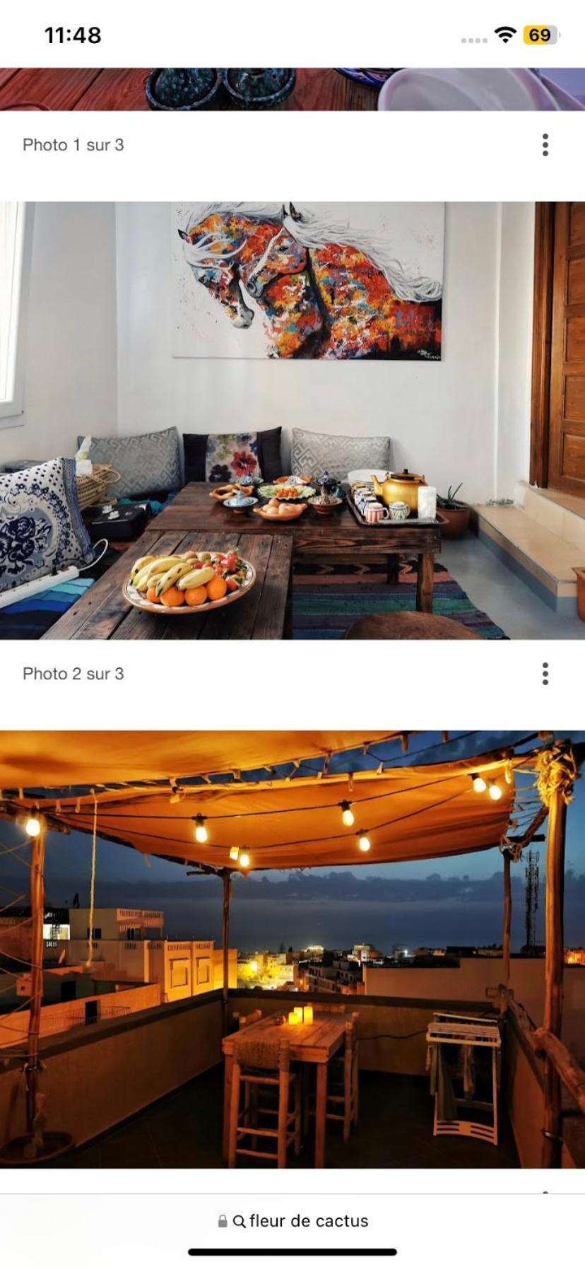 Bed and breakfast Fleur de cactus, Tamraght Extérieur photo